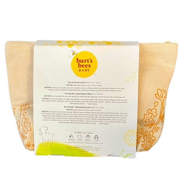 š Burtās Bees Baby Joyful Mom & Baby Gift Set! Full size products! NWT! š - Picture 2 of 6
